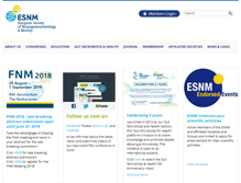 Tablet Screenshot of esnm.eu